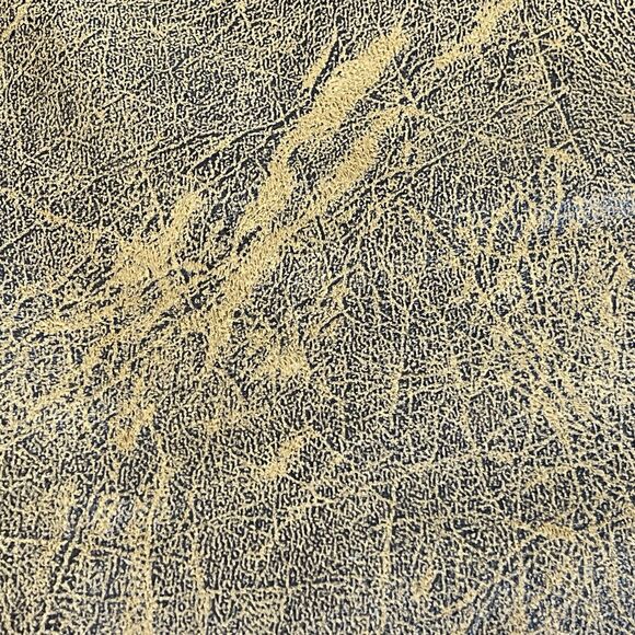 2 HiEnd Accents Lodge King Pillow Shams Rustic Cabin Faux Leather Suede. Button - Picture 4 of 11